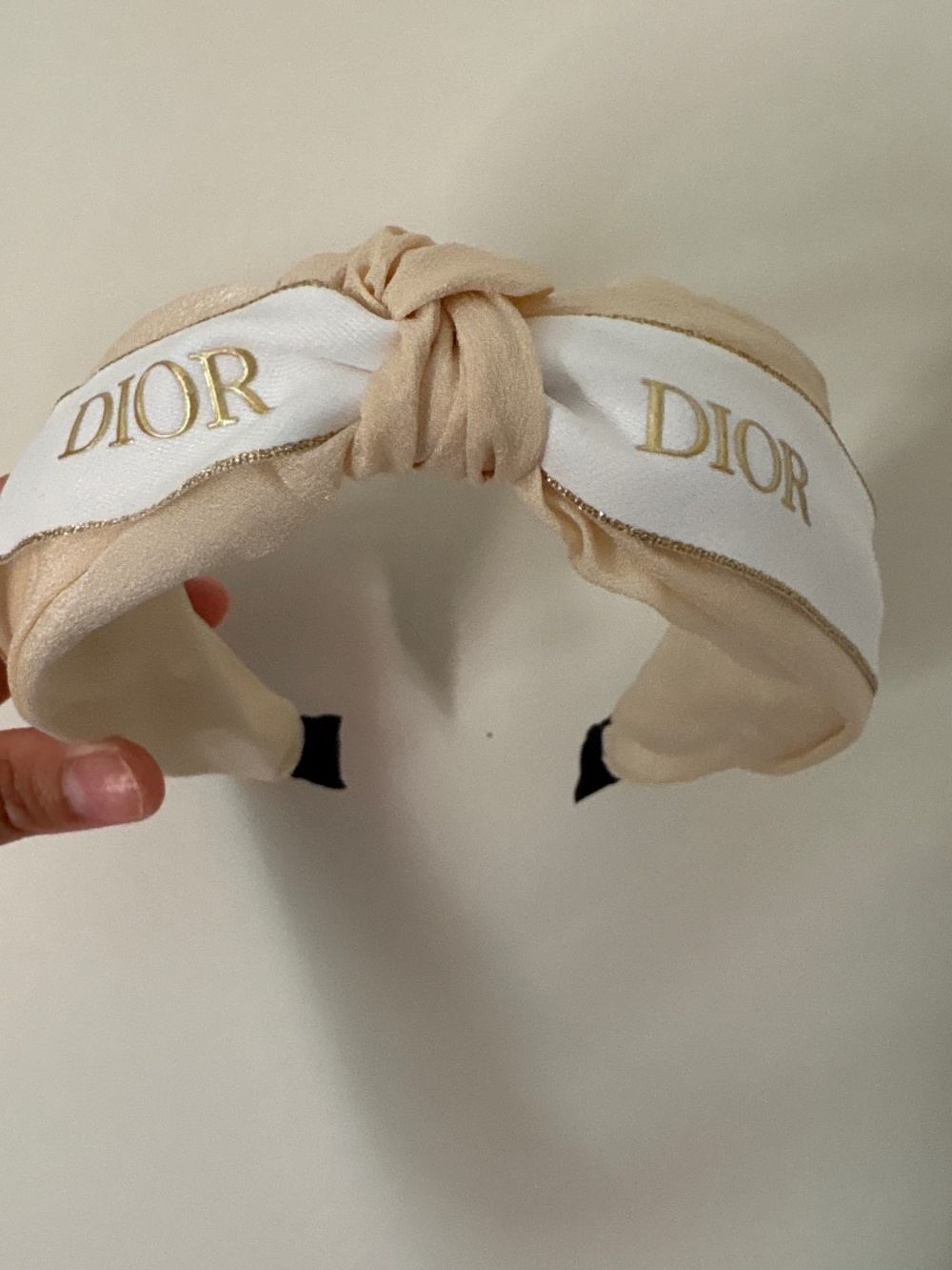 Dior Ribbon twisted 2” Headband